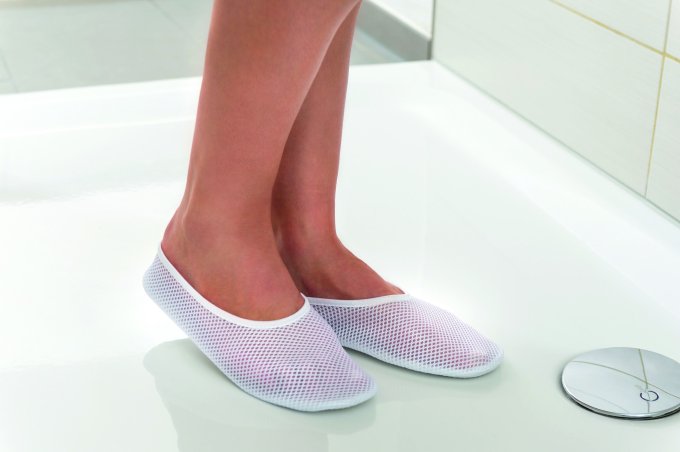 Chaussons de douche antiglisse