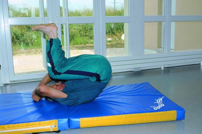 MATELAS DE CHUTE PLIANTE