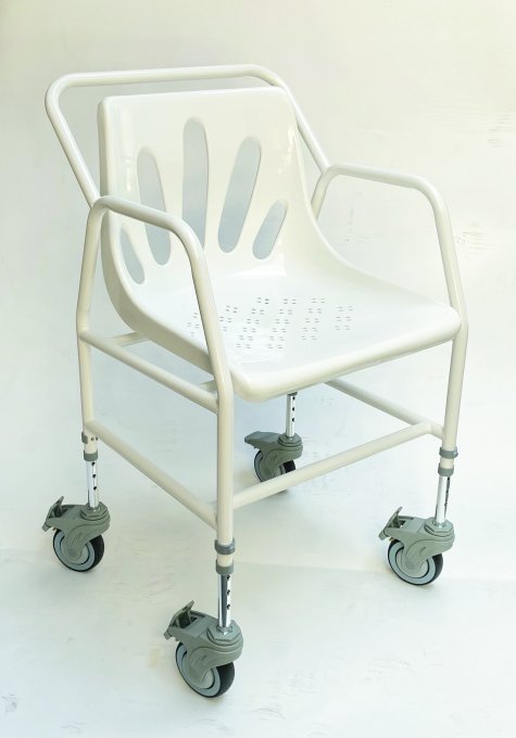 Chaise de douche mobile Nomad