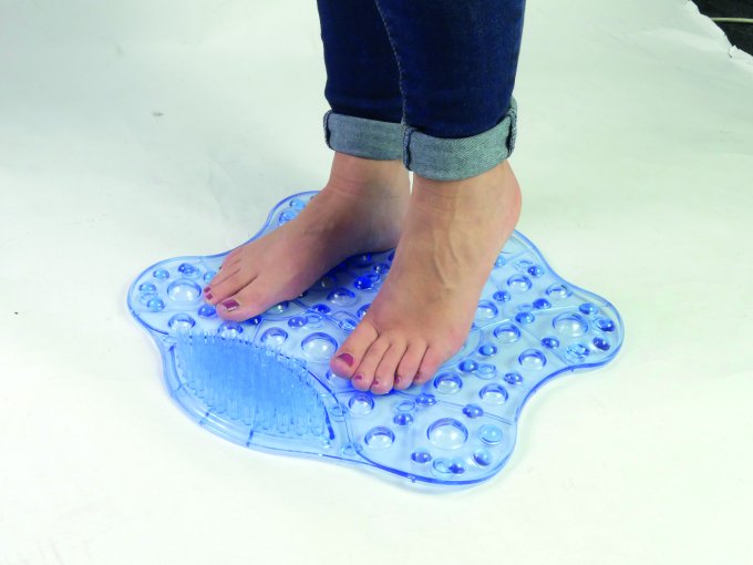Tapis de douche massant