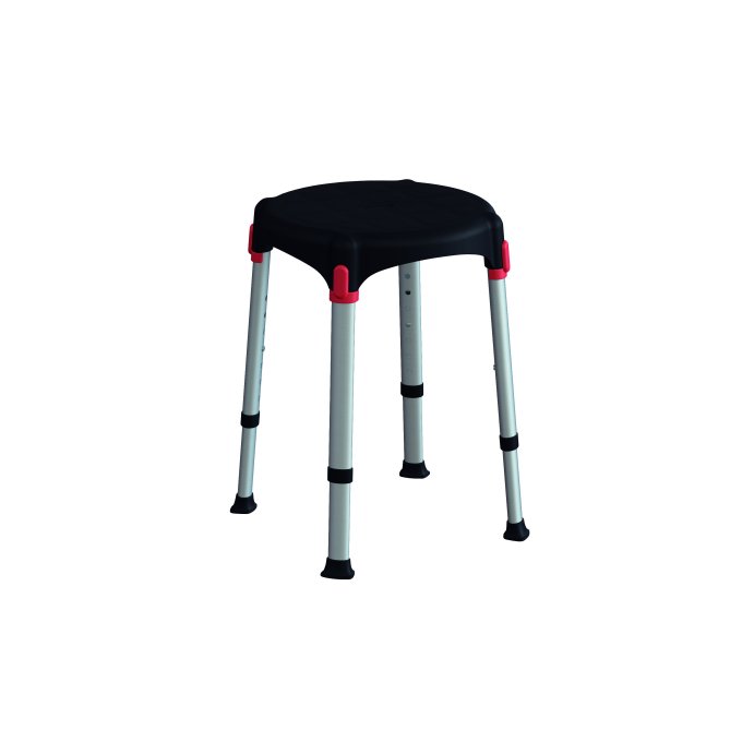 Tabouret de douche Capri rond