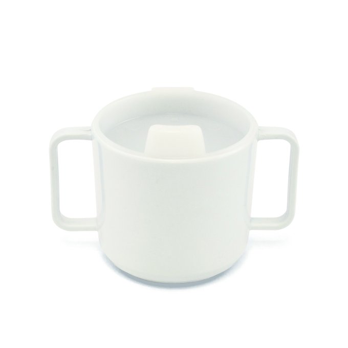 Tasse 2 anses avec couvercle