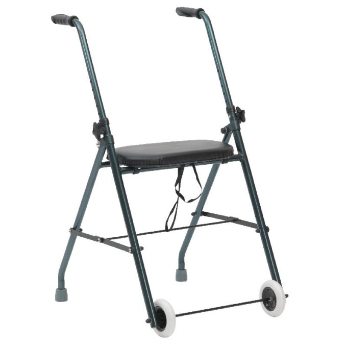 ROLLATOR 2 ROUES CLASSIC ALUMINIUM INTERIEUR