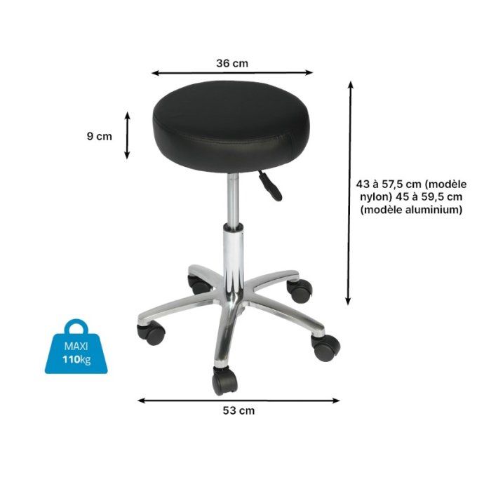 TABOURET CONFORT PREMIUM
