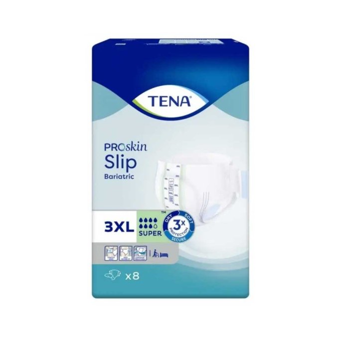 TENA SLIP PROSKIN BARIATRIC SUPER Taille XXL